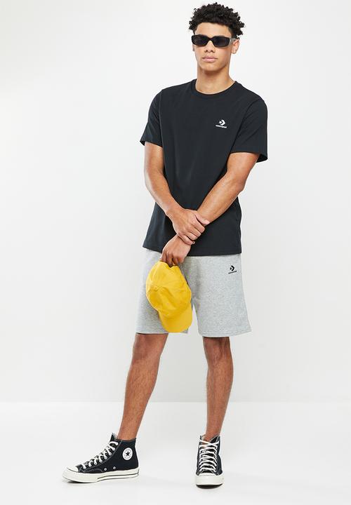 Converse - Classic left chest tee - converse black