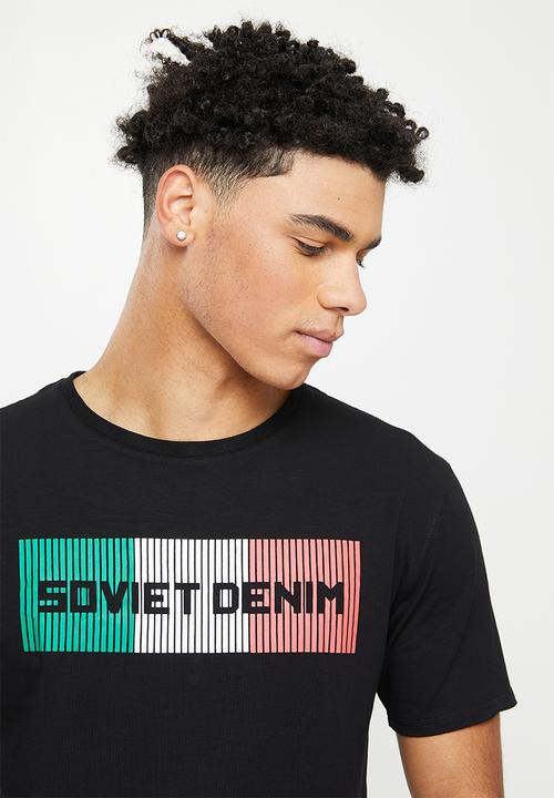 SOVIET - M narciso short sleeve tee - black
