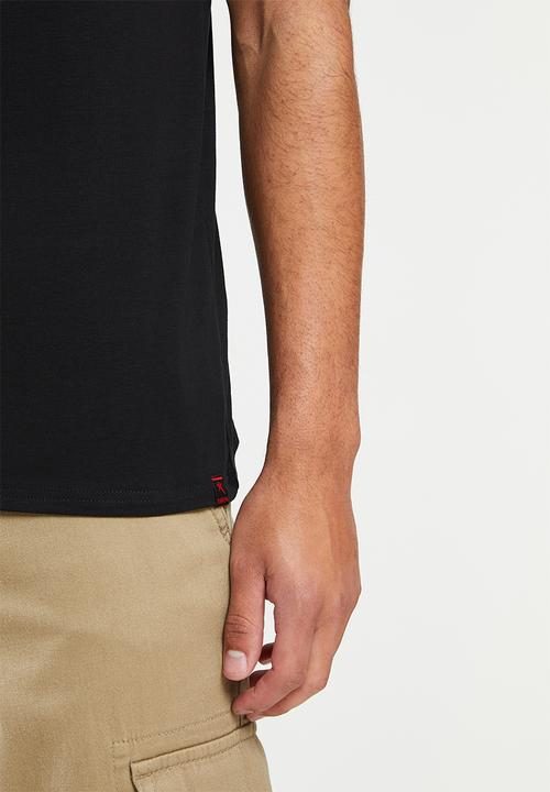 SOVIET - M narciso short sleeve tee - black