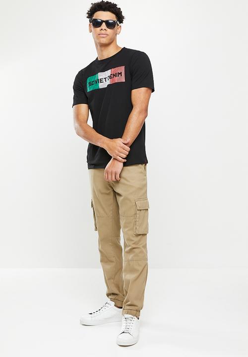 SOVIET - M narciso short sleeve tee - black