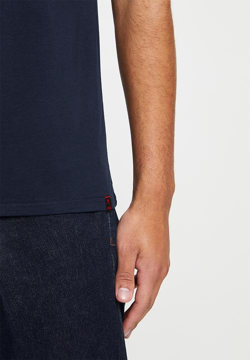 SOVIET - M dario short sleeve tee - navy