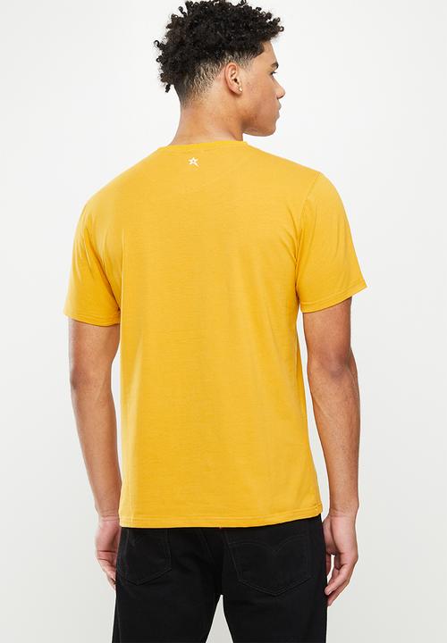 SOVIET - M narciso short sleeve tee - new mustard