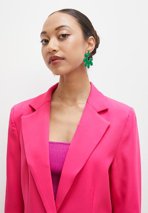 Superbalist - Single breasted blazer - hot pink