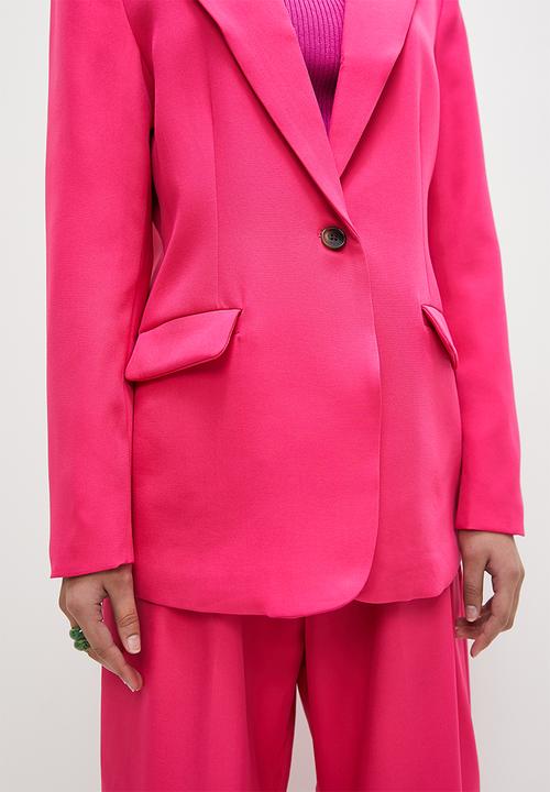 Superbalist - Single breasted blazer - hot pink