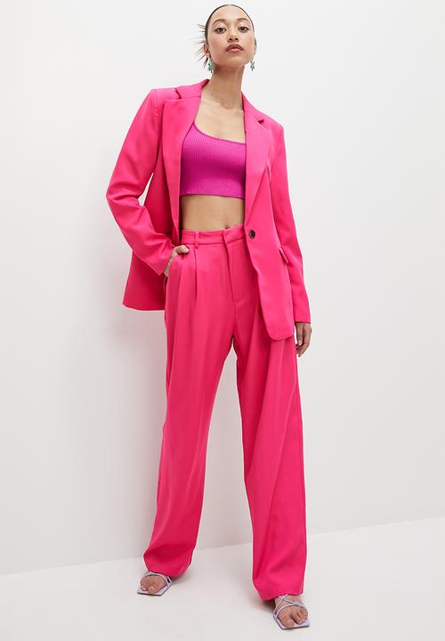 Superbalist - Single breasted blazer - hot pink