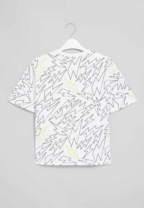 Rebel Republic - Boys printed tee - white