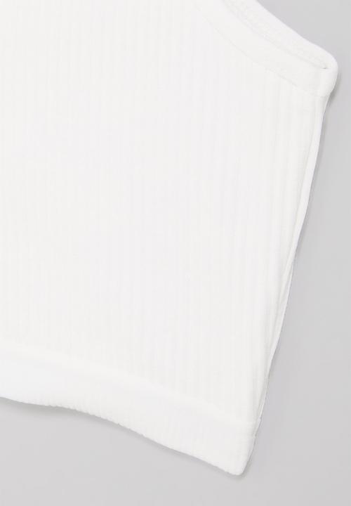 Rebel Republic - Girls plain bra - white
