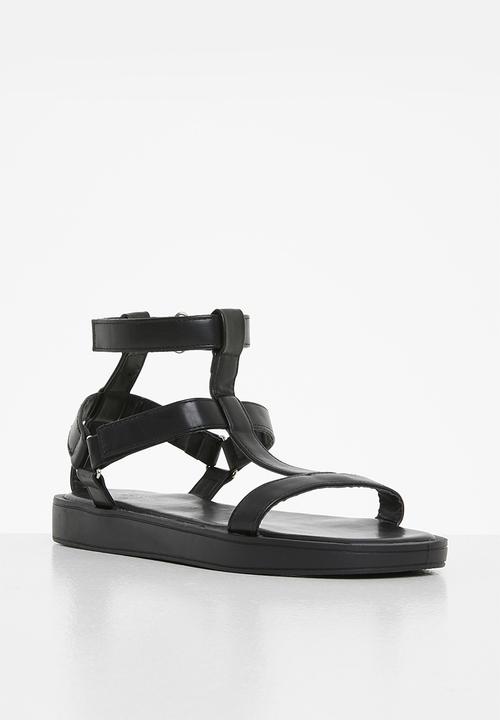 Superbalist - Eleanor platform sandal - black