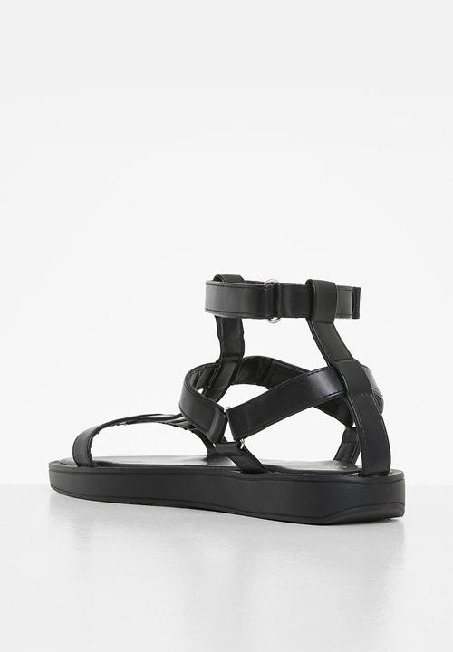 Superbalist - Eleanor platform sandal - black