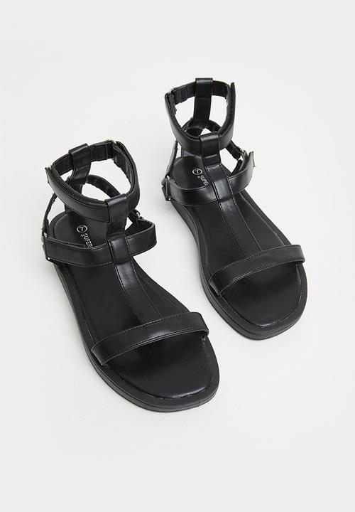 Superbalist - Eleanor platform sandal - black