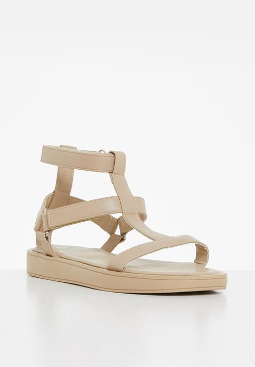 Superbalist - Eleanor platform sandal - taupe
