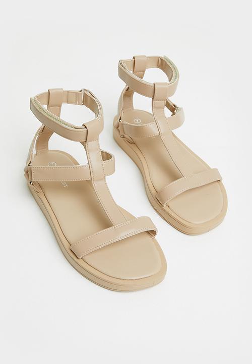 Superbalist - Eleanor platform sandal - taupe