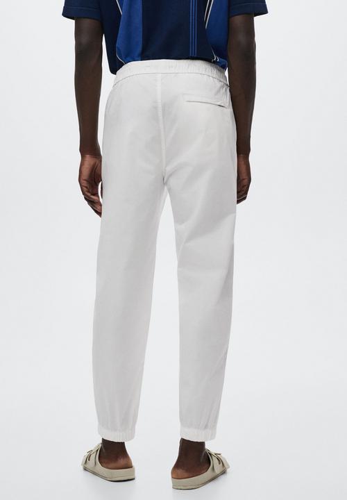 MANGO - Genova pant - cream