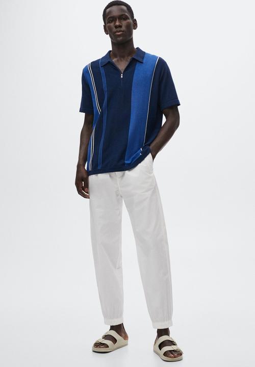 MANGO - Genova pant - cream