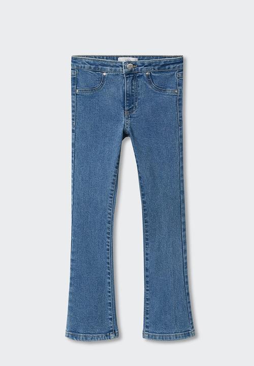MANGO - Jeans trumpet - medium blue
