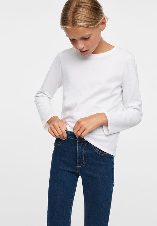 MANGO - Jeans trumpet - dark blue