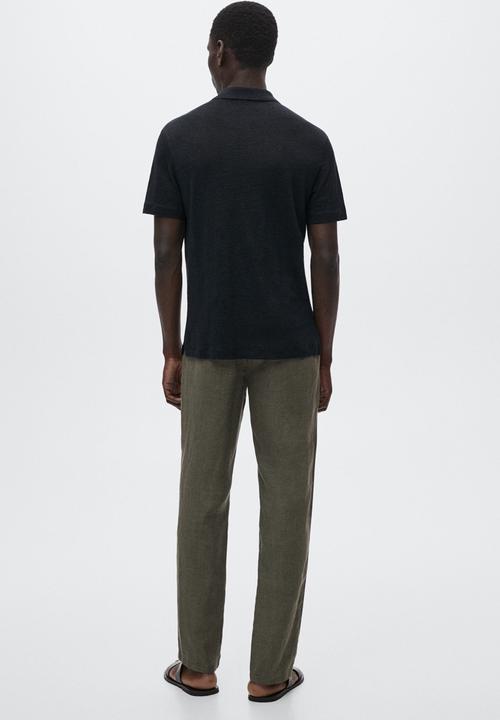 MANGO - Amberes golfer - black