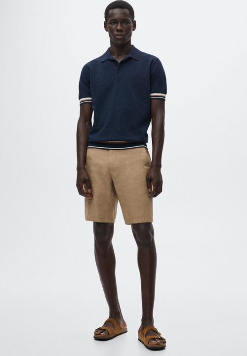 MANGO - Polo shirt degas - navy