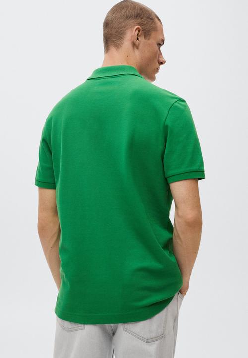 MANGO - Polo shirt rea - green
