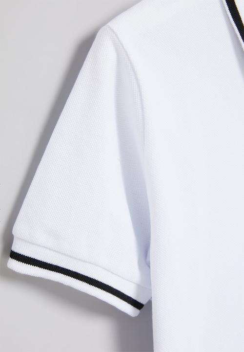 Rebel Republic - Printed golfer - white