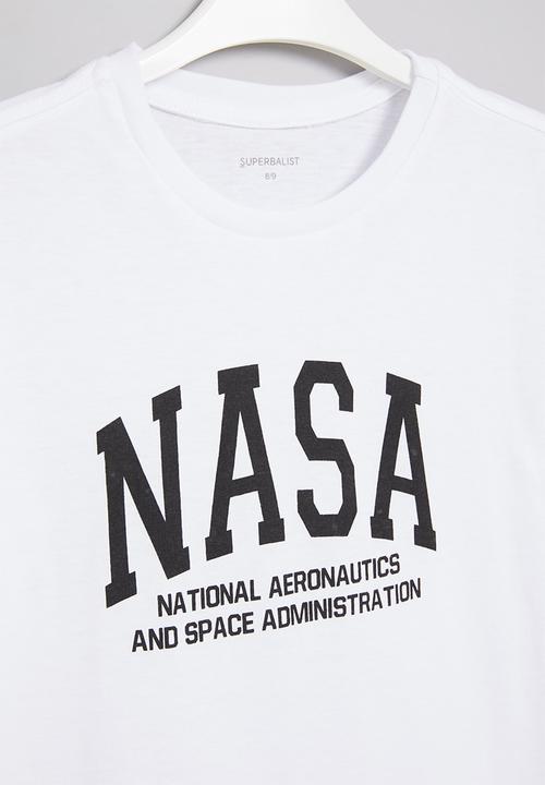 Superbalist - NASA T-shirt - white