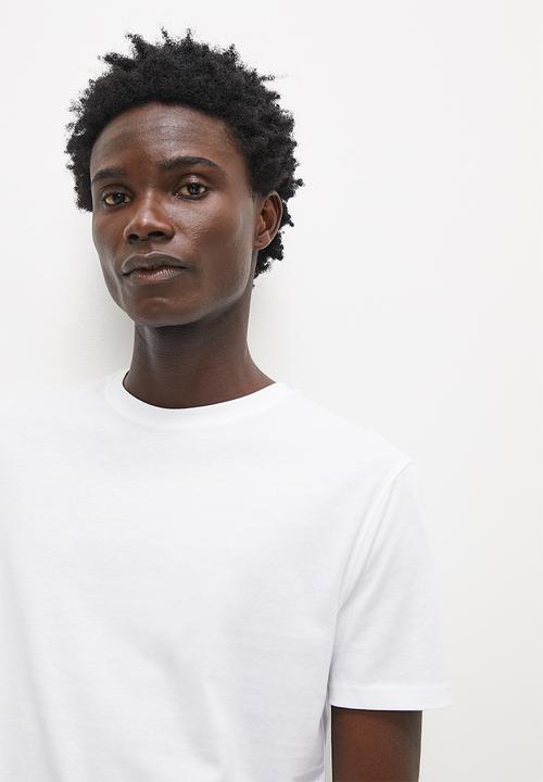 Superbalist - Nate 2-pack organic crew - white