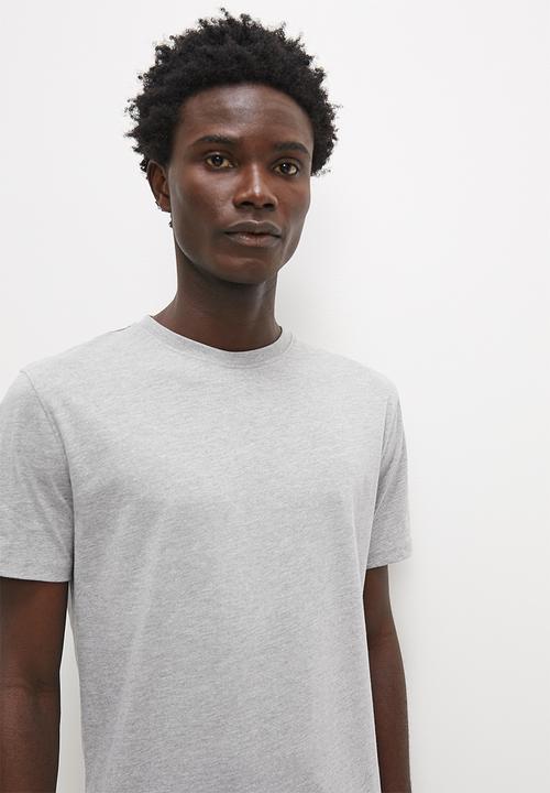 Superbalist - Nate 2-pack organic crew - grey melange