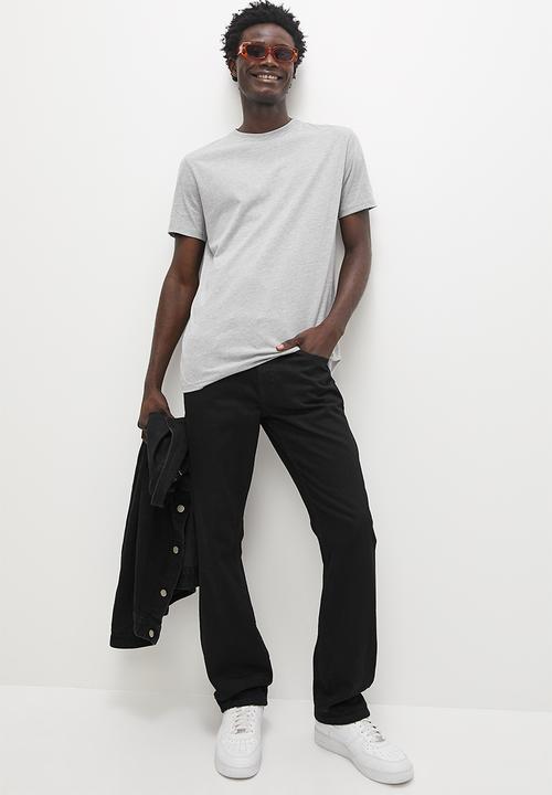 Superbalist - Nate 2-pack organic crew - grey melange