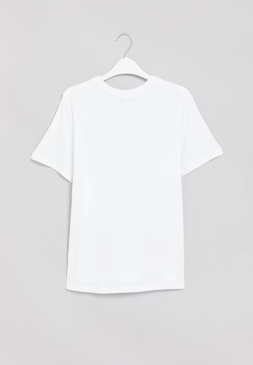 Superbalist - Oversized printed tee - white
