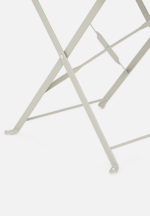 H&S - Garden Foldable Bistro set - taupe