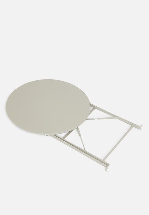 H&S - Garden Foldable Bistro set - taupe
