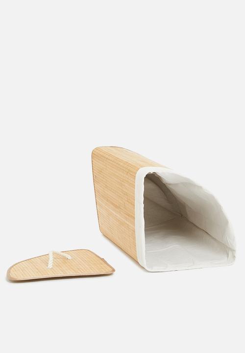 Storage Solutions - Corner laundry basket - brown