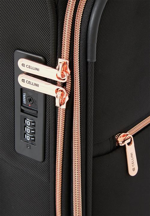 Cellini - Allure 4 wheel trolley - black