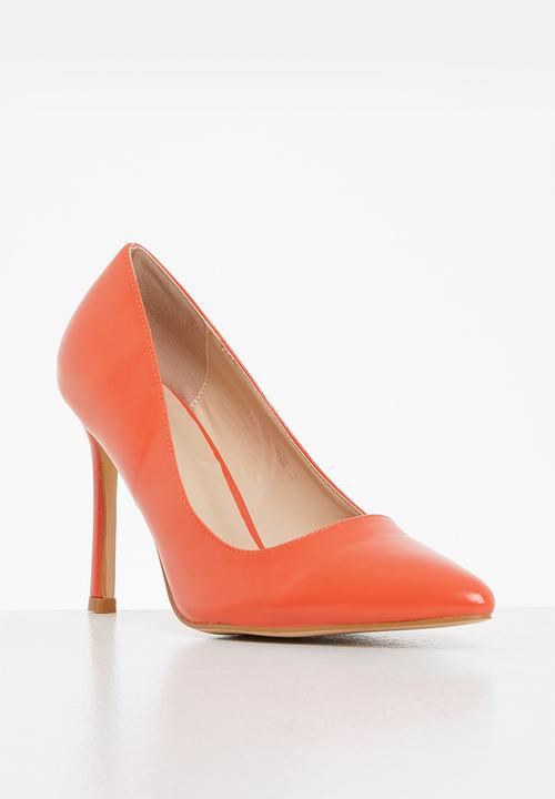 edit - Basic court stiletto - orange