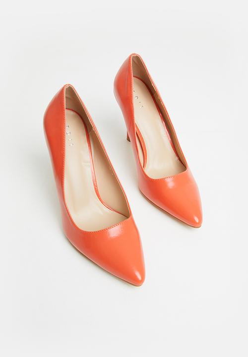 edit - Basic court stiletto - orange