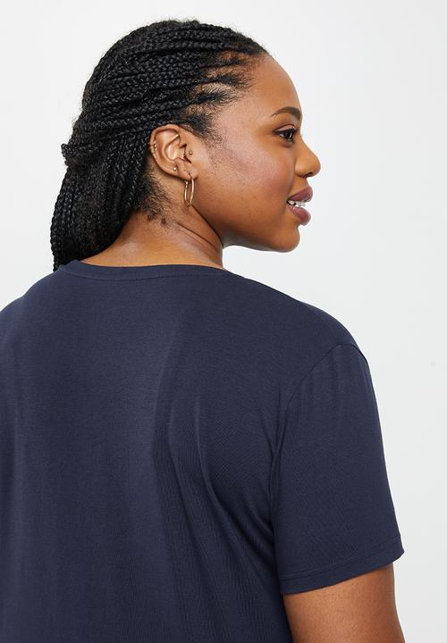 POLO - Plus allie short sleeve pony T-shirt - navy