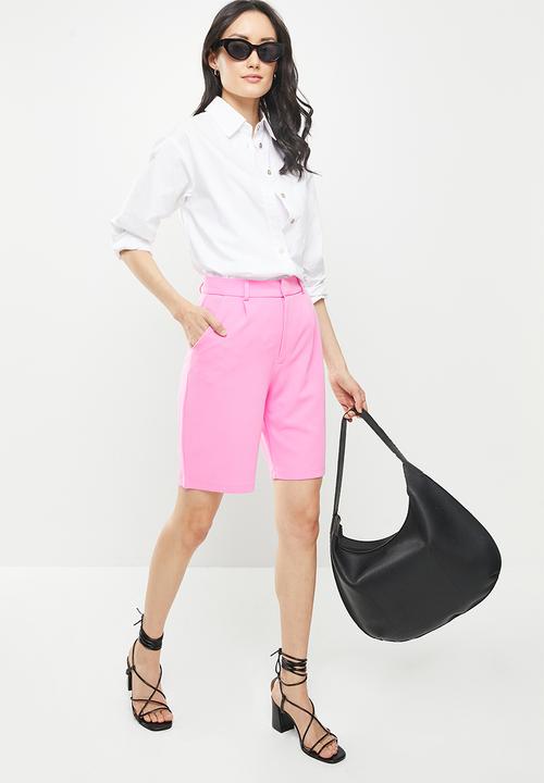 Jacqueline de Yong - Tanja city shorts - fuchsia pink