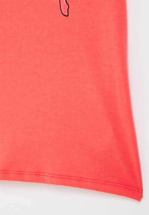 PUMA - Alpha tee g - salmon