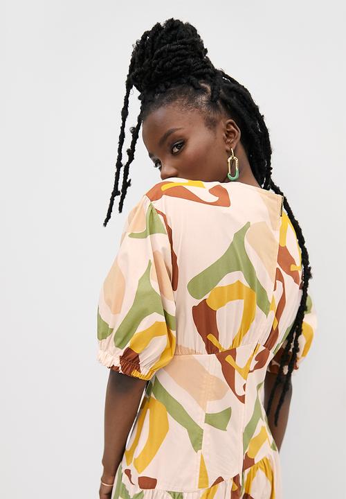 Superbalist - Lulama Wolf tiered dress - Eden