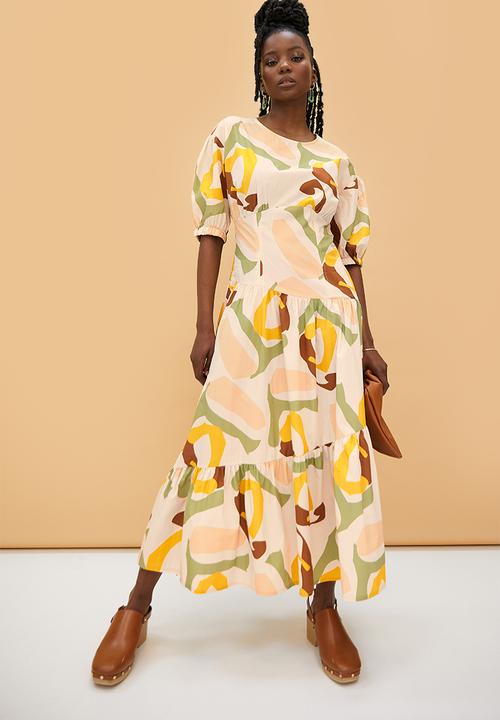 Superbalist - Lulama Wolf tiered dress - Eden