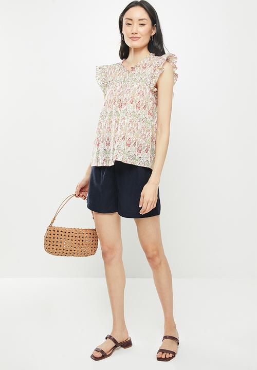 Jacqueline de Yong - Rosie sleeveless top - cloud dancer