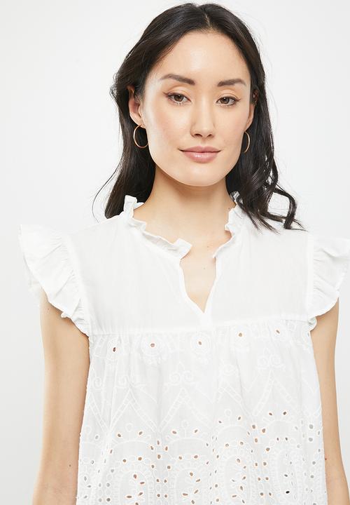 Jacqueline de Yong - Kalli top - cloud dancer