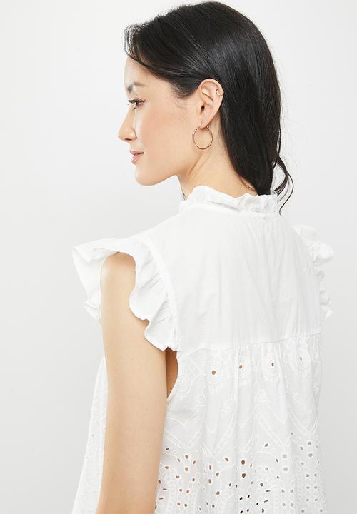 Jacqueline de Yong - Kalli top - cloud dancer