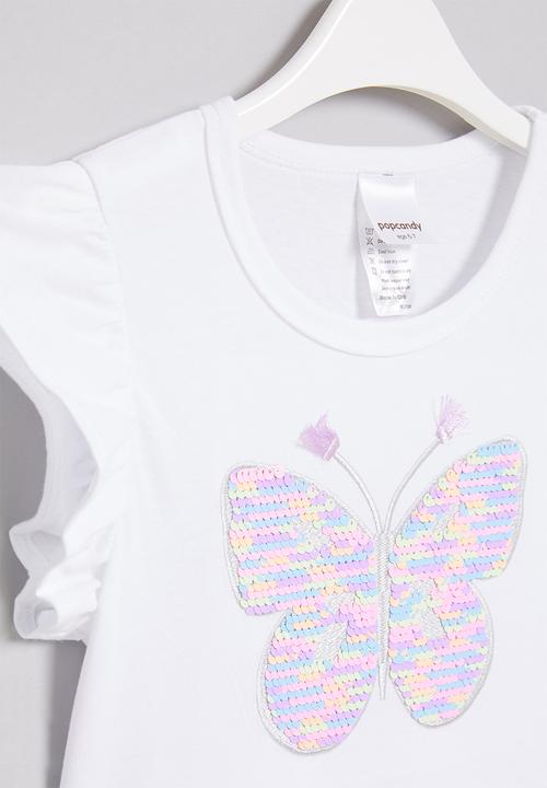 Pop Candy - Girls butterfly dress - multi