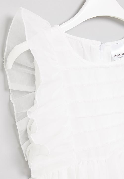 Pop Candy - Girls dress - white