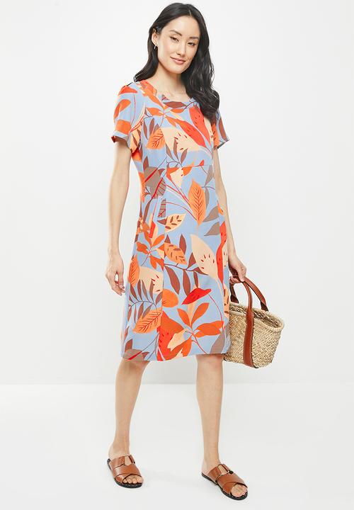 AMANDA LAIRD CHERRY - Anchor dress - multi 