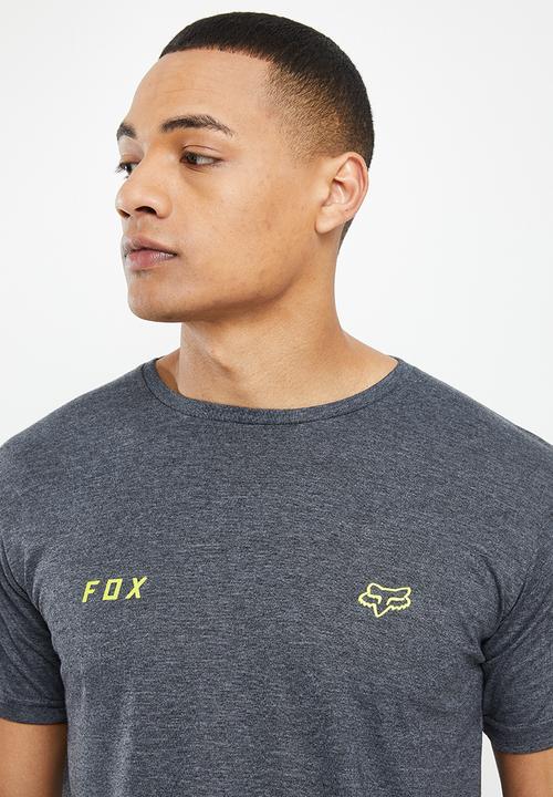Fox - Starter short sleeve tee - black melange