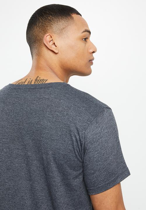 Fox - Starter short sleeve tee - black melange