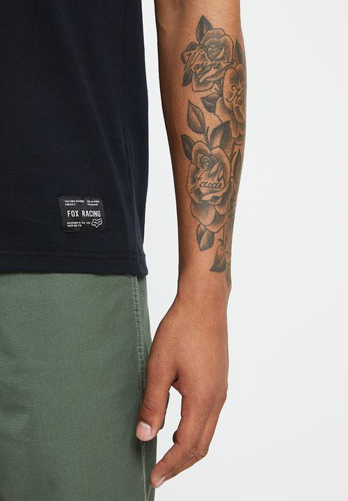 Fox - Race kit raglan short sleeve tee - black