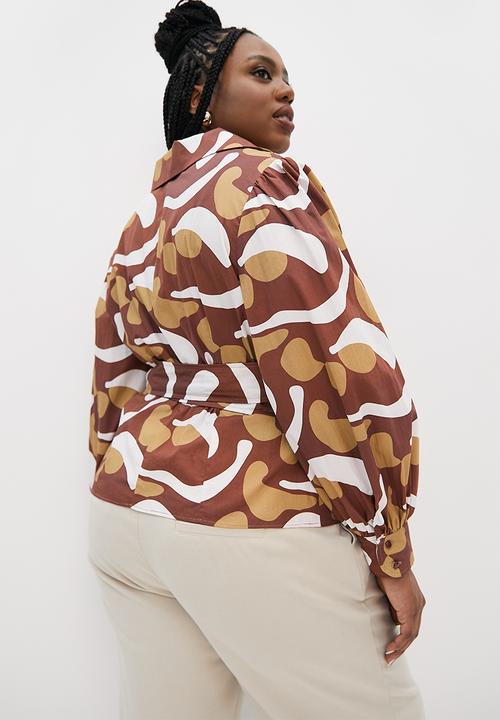 Superbalist - Lulama Wolf wrap blouse - Sensitivity 